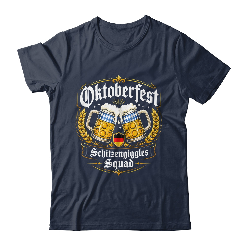 Oktoberfest Schitzengiggles Squad Festival Costumes Outfit Shirt & Hoodie | teecentury
