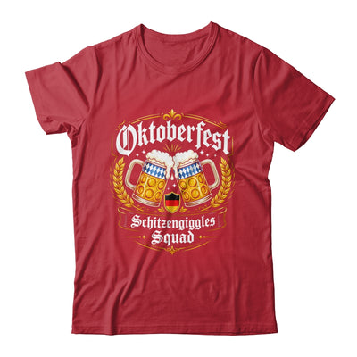 Oktoberfest Schitzengiggles Squad Festival Costumes Outfit Shirt & Hoodie | teecentury
