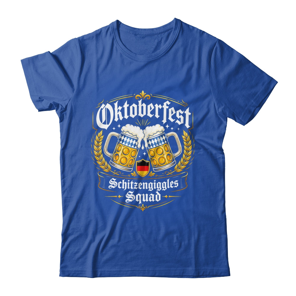 Oktoberfest Schitzengiggles Squad Festival Costumes Outfit Shirt & Hoodie | teecentury