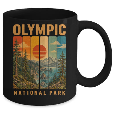 Olympic National Park Washington Usa Outdoor Vintage Hiking Mug | teecentury