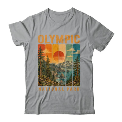 Olympic National Park Washington Usa Outdoor Vintage Hiking Shirt & Tank Top | teecentury