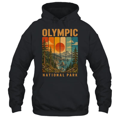 Olympic National Park Washington Usa Outdoor Vintage Hiking Shirt & Tank Top | teecentury