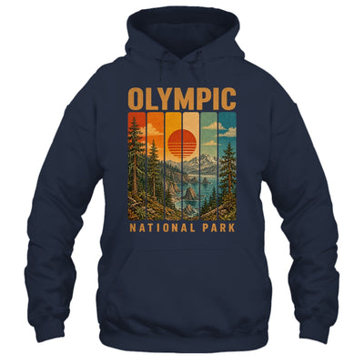 Olympic National Park Washington Usa Outdoor Vintage Hiking Shirt & Tank Top | teecentury