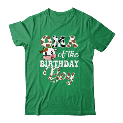 Oma Of The Birthday Boy Cow Farm 1st Birthday Boy Shirt & Hoodie | teecentury
