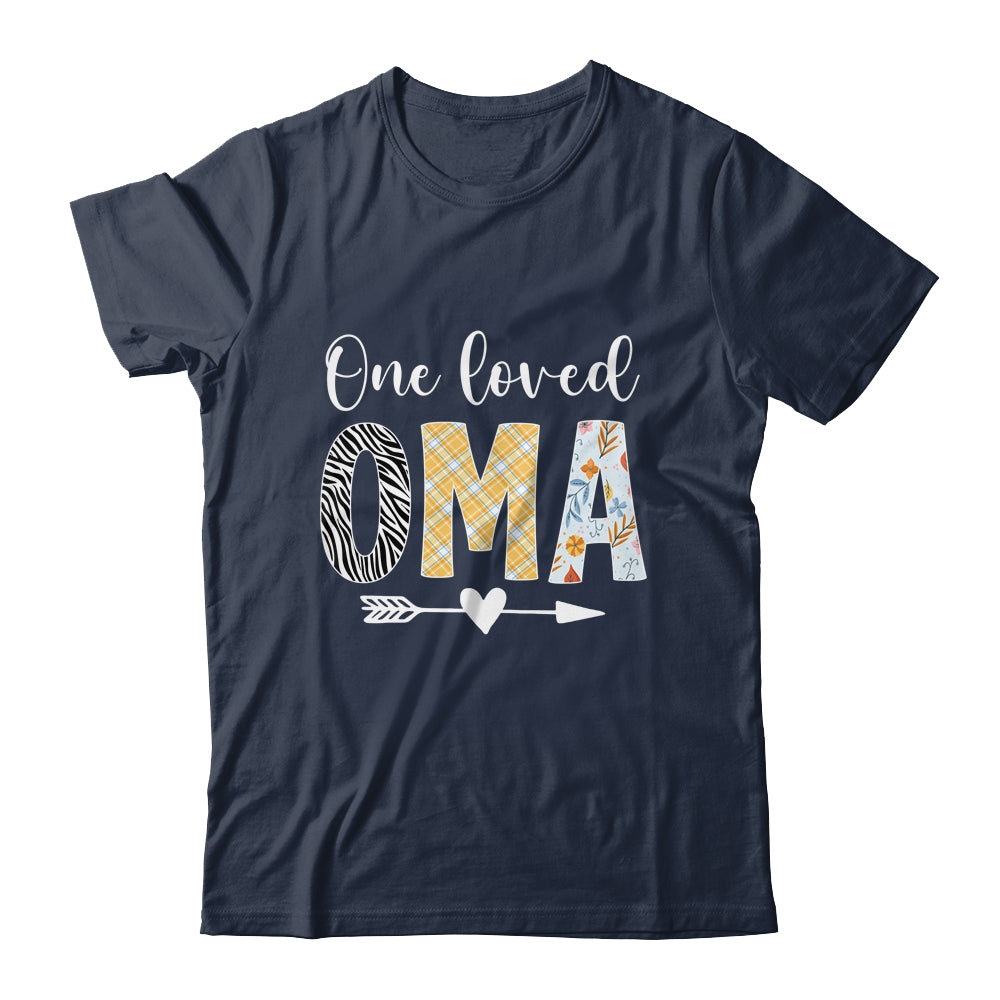 Oma Women Cute Design One Loved Oma Mother's Day Shirt & Tank Top | teecentury