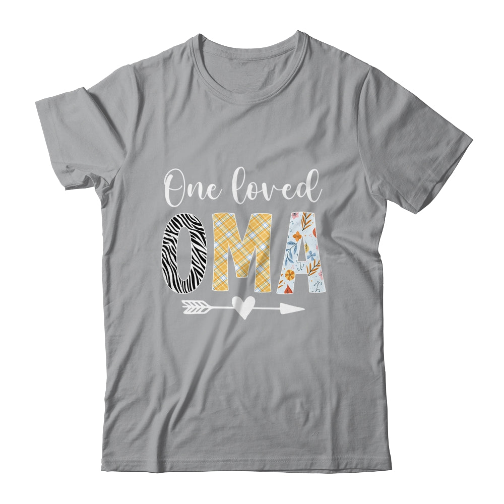 Oma Women Cute Design One Loved Oma Mother's Day Shirt & Tank Top | teecentury