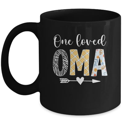 Oma Women Cute Design One Loved Oma Mother's Day Mug | teecentury