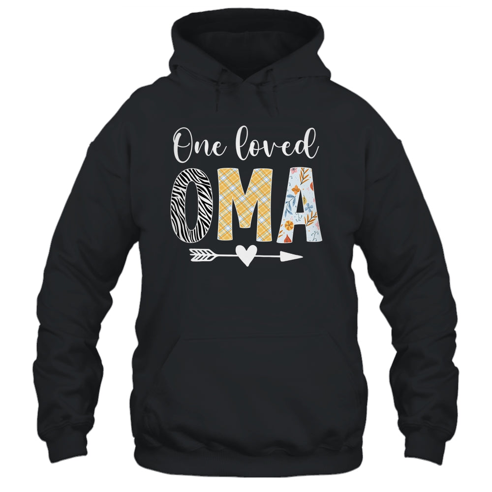 Oma Women Cute Design One Loved Oma Mother's Day Shirt & Tank Top | teecentury