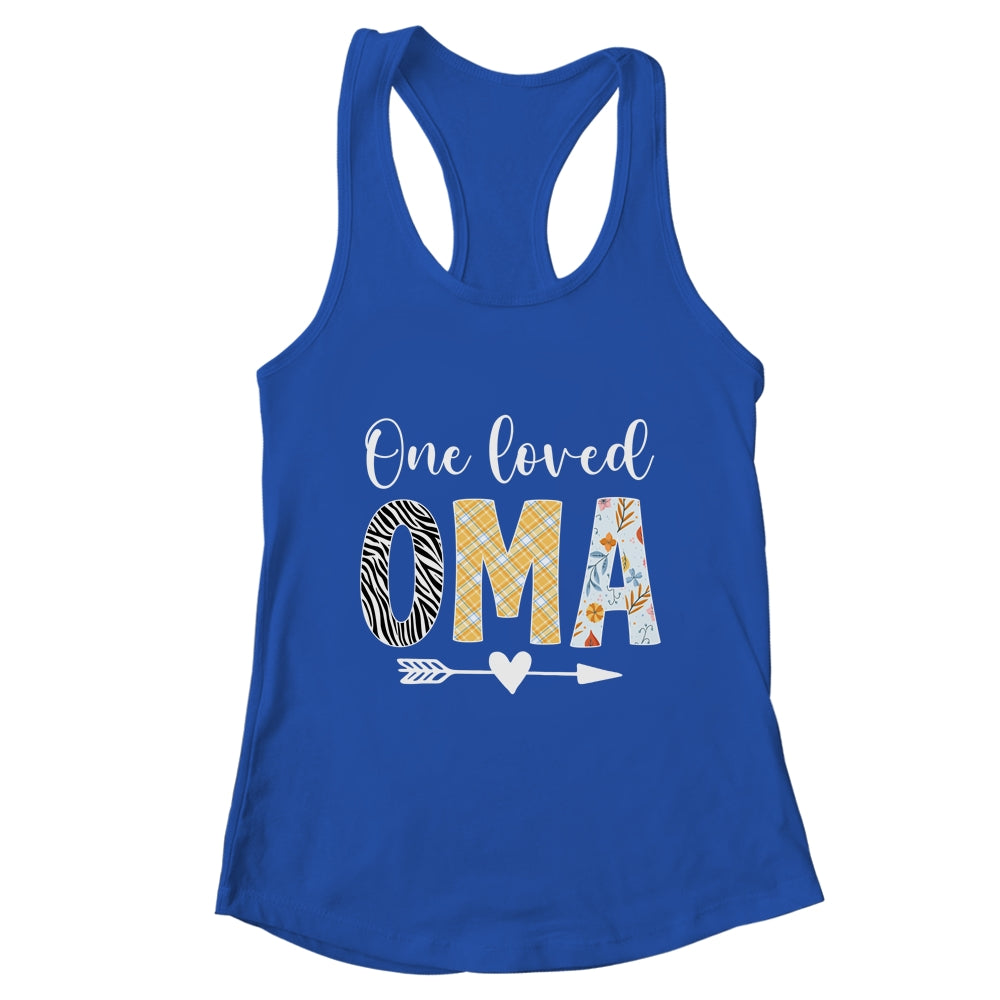 Oma Women Cute Design One Loved Oma Mother's Day Shirt & Tank Top | teecentury