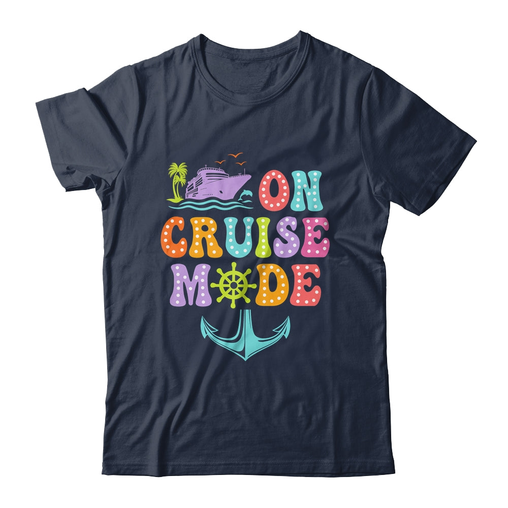 On Cruise Mode Vacation Trip Family Cruise Matching Group Shirt & Tank Top | teecentury