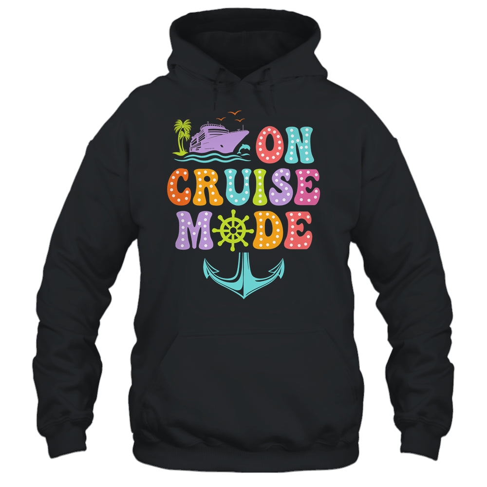 On Cruise Mode Vacation Trip Family Cruise Matching Group Shirt & Tank Top | teecentury