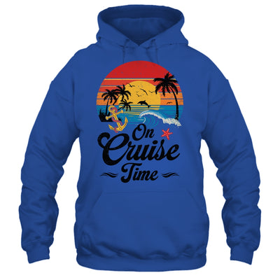 On Cruise Time Coconut Tree Graphic Summer Vacation Cruising Shirt & Tank Top | teecentury