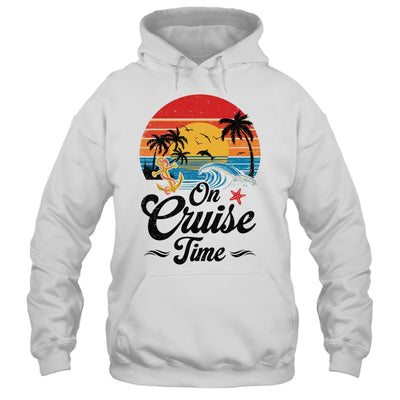 On Cruise Time Coconut Tree Graphic Summer Vacation Cruising Shirt & Tank Top | teecentury