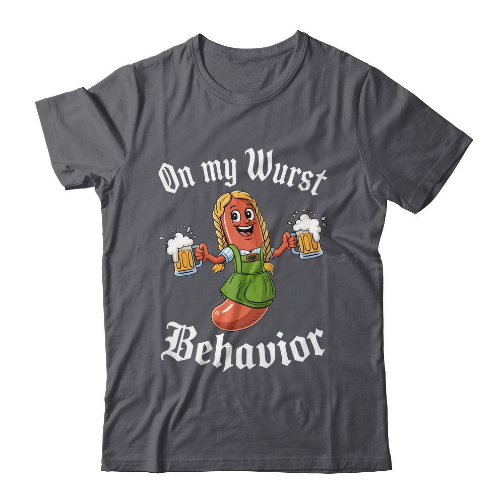 On My Wurst Behavior Oktoberfest German Funny Germany Women Shirt & Hoodie | teecentury