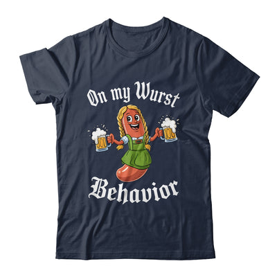 On My Wurst Behavior Oktoberfest German Funny Germany Women Shirt & Hoodie | teecentury