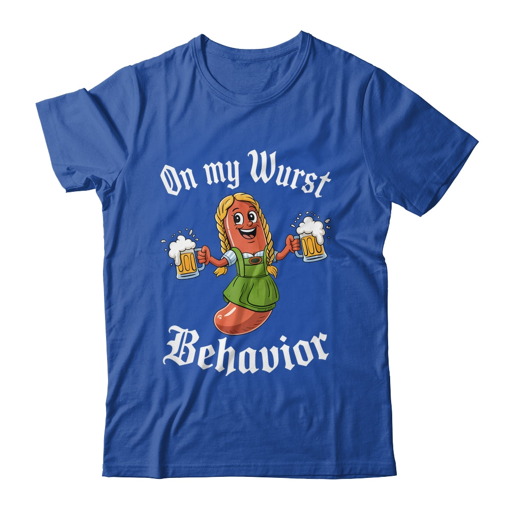 On My Wurst Behavior Oktoberfest German Funny Germany Women Shirt & Hoodie | teecentury