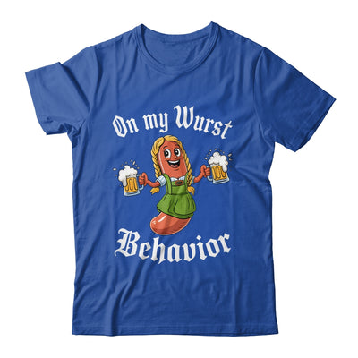 On My Wurst Behavior Oktoberfest German Funny Germany Women Shirt & Hoodie | teecentury