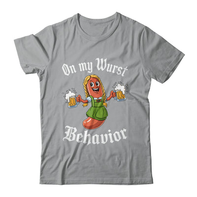 On My Wurst Behavior Oktoberfest German Funny Germany Women Shirt & Hoodie | teecentury