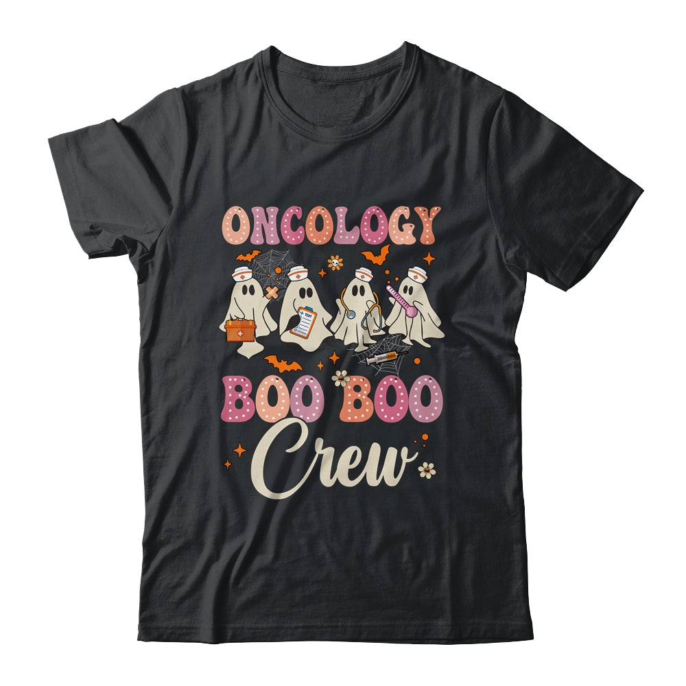 Oncology Nurse Boo Boo Crew Ghost Nurse Halloween Costume Shirt & Hoodie | teecentury