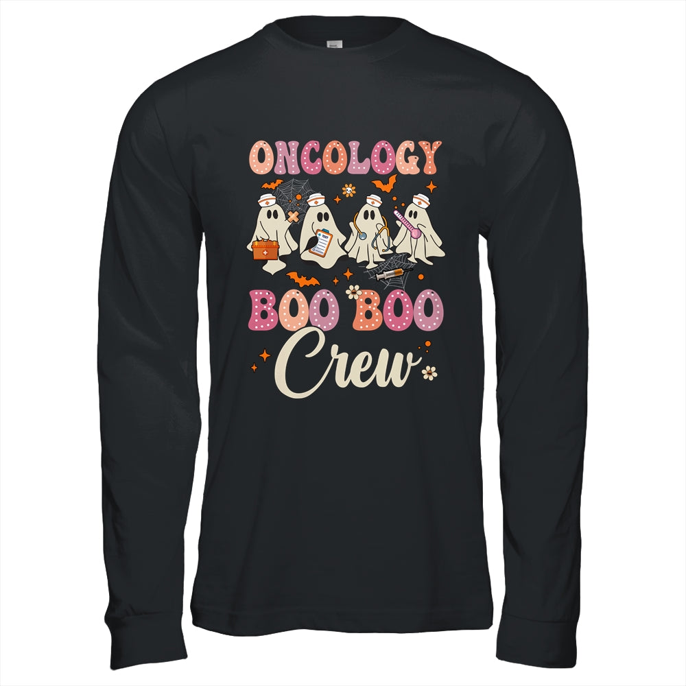 Oncology Nurse Boo Boo Crew Ghost Nurse Halloween Costume Shirt & Hoodie | teecentury