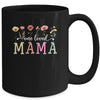 One Loved Mama Mom Groovy Flower Funny Mama Mother's Day Mug | teecentury