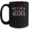 One Loved Mama Mom Groovy Flower Funny Mama Mother's Day Mug | teecentury