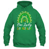 One Lucky Counselor St Patricks Day Rainbow Leopard Shamrock Shirt & Hoodie | teecentury