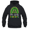 One Lucky Principal St Patricks Day Rainbow Leopard Shamrock Shirt & Hoodie | teecentury