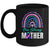 One Strong Mother Teal Rainbow Warrior Thyroid Cancer Month Mug | teecentury