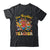 One Thankful Teacher Thanksgiving Cute Turkey Fall Season Shirt & Sweatshirt | teecentury