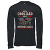 Only A Cool Dad Rides Motorcycles Biker Men Father's Day Shirt & Hoodie | teecentury