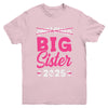 Only Child Big Sister 2025 Promoted To Big Sister 2025 Kids Youth Shirt | teecentury
