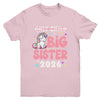 Only Child Crossed Out Big Sister 2026 Unicorn Girl Loving Youth Shirt | teecentury