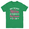 Only The Best Nieces Get Promoted To Big Cousin 2026 Youth Shirt | teecentury