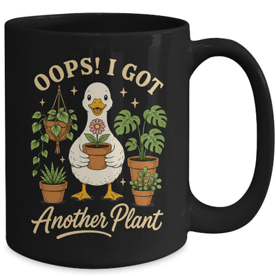 Oops I Got Another Plant Duck Goose Funny Plant Lover Mug | teecentury