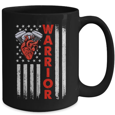 Open Heart Surgery Warrior For Heart Patients Survivor Flag Mug | teecentury