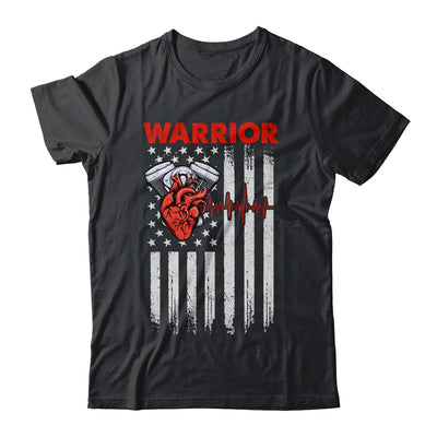 Open Heart Surgery Warrior For Men Women Survivor Flag Shirt & Hoodie | teecentury