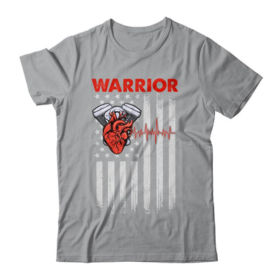 Open Heart Surgery Warrior For Men Women Survivor Flag Shirt & Hoodie | teecentury