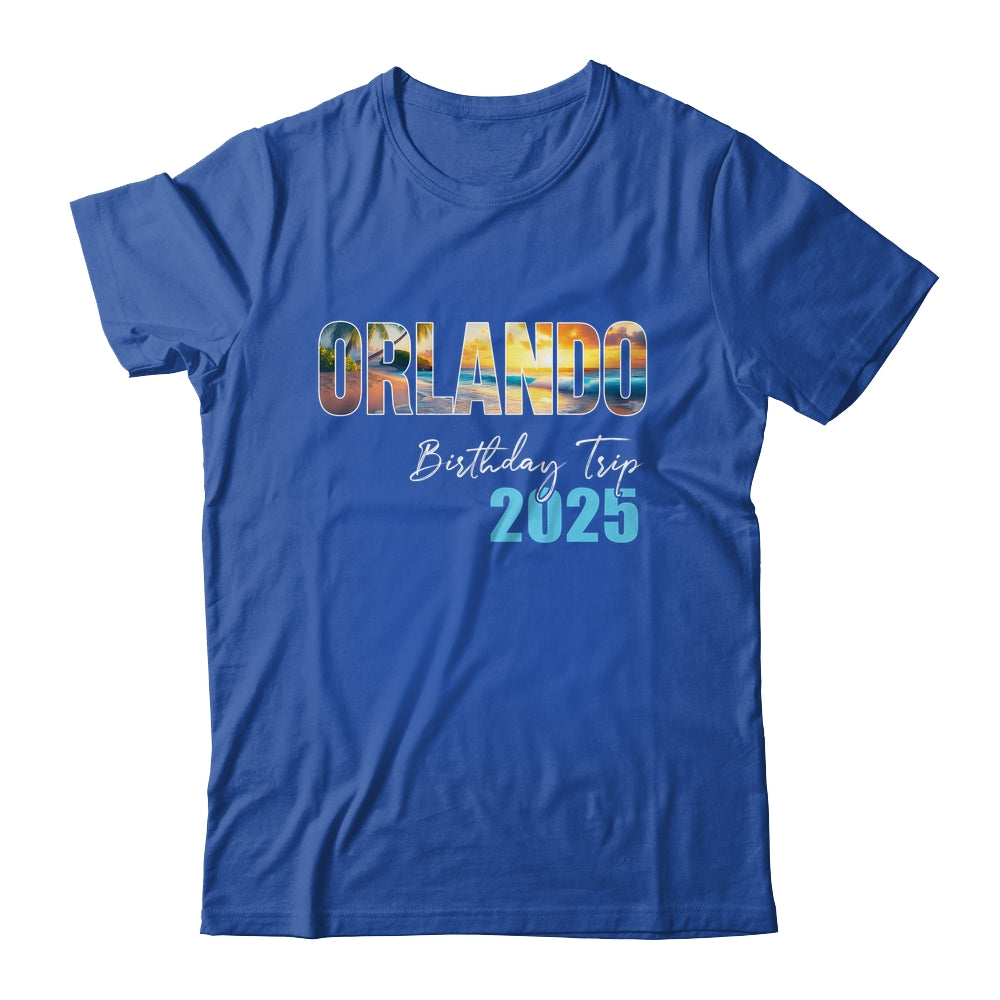 Orlando Birthday Trip 2025 Vacation Party Crew Cruise Shirt & Tank Top | teecentury