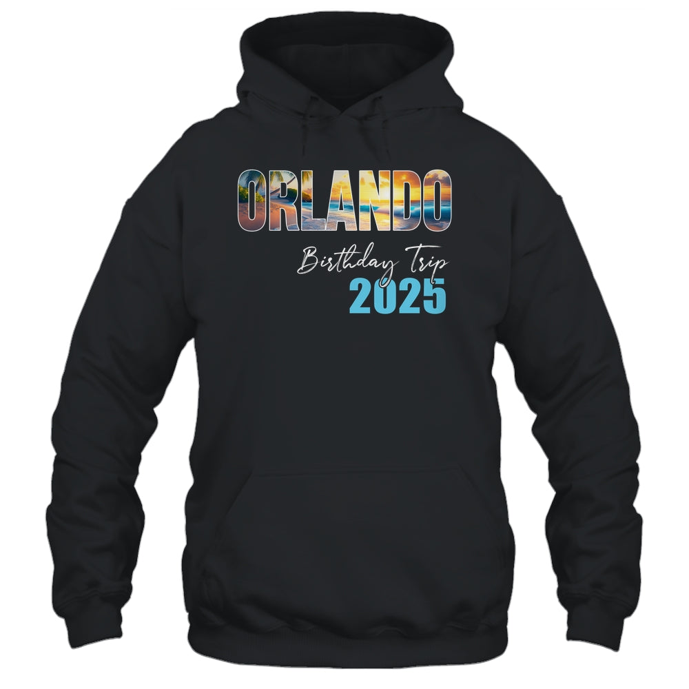 Orlando Birthday Trip 2025 Vacation Party Crew Cruise Shirt & Tank Top | teecentury