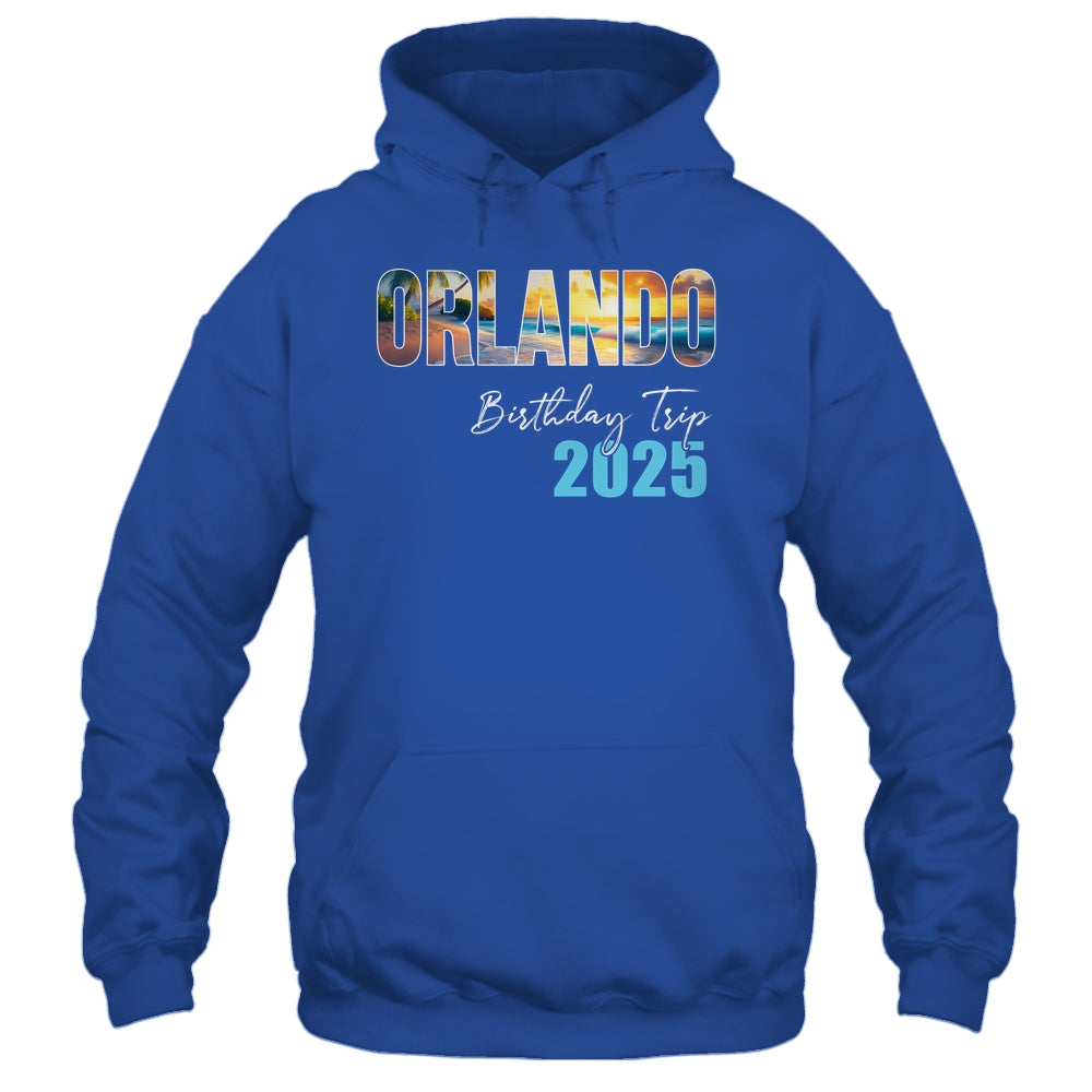 Orlando Birthday Trip 2025 Vacation Party Crew Cruise Shirt & Tank Top | teecentury