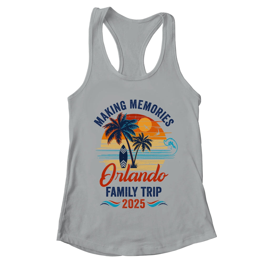 Orlando Family Vacation 2025 Making Memories Together Trip Shirt & Tank Top | teecentury