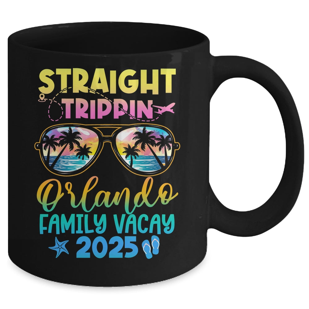 Orlando Family Vacay Vacation 2025 Straight Trippin Mug | teecentury