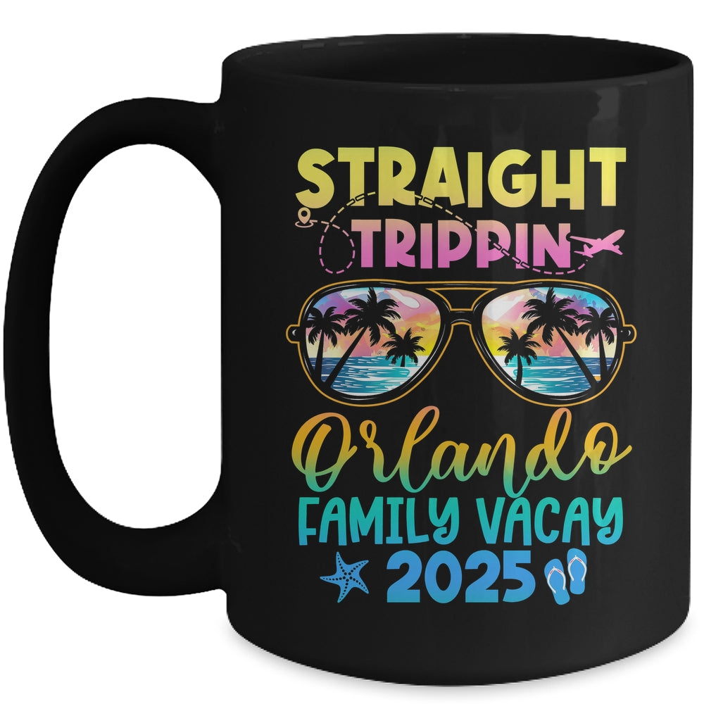 Orlando Family Vacay Vacation 2025 Straight Trippin Mug | teecentury