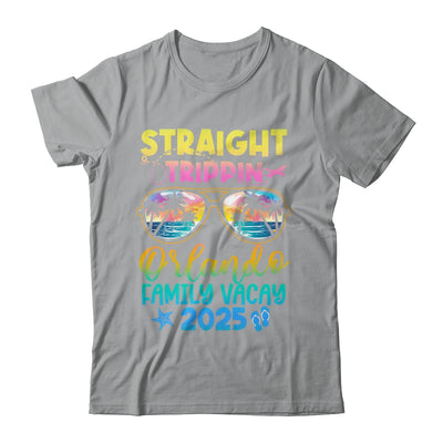 Orlando Family Vacay Vacation 2025 Straight Trippin Shirt & Tank Top | teecentury