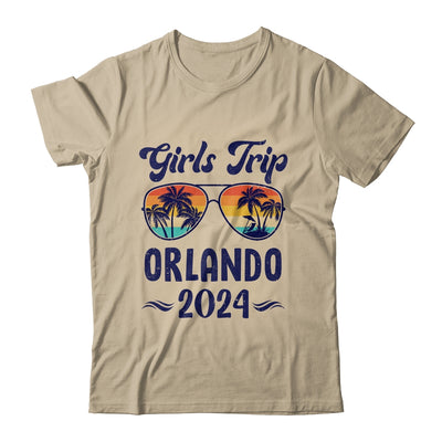 Orlando Girls Trip Beach Vacation 2024 Matching Group Shirt & Tank Top | teecentury