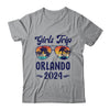 Orlando Girls Trip Beach Vacation 2024 Matching Group Shirt & Tank Top | teecentury