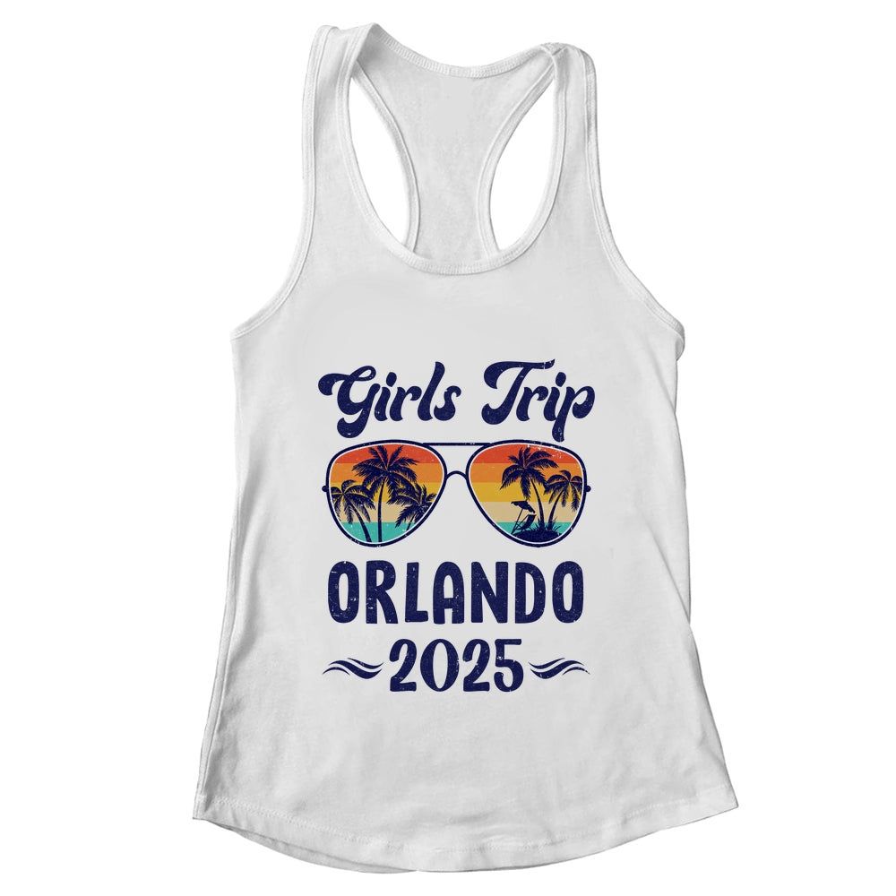 Orlando Girls Trip Beach Vacation 2025 Matching Group Shirt & Tank Top | teecentury