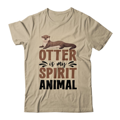 Otter Is My Spirit Animal Cute Otters Lover Girls Kids Boy Shirt & Tank Top | teecentury