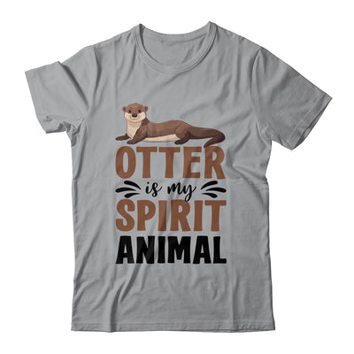 Otter Is My Spirit Animal Cute Otters Lover Girls Kids Boy Shirt & Tank Top | teecentury